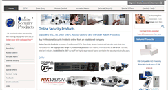 Desktop Screenshot of onlinesecurityproducts.co.uk